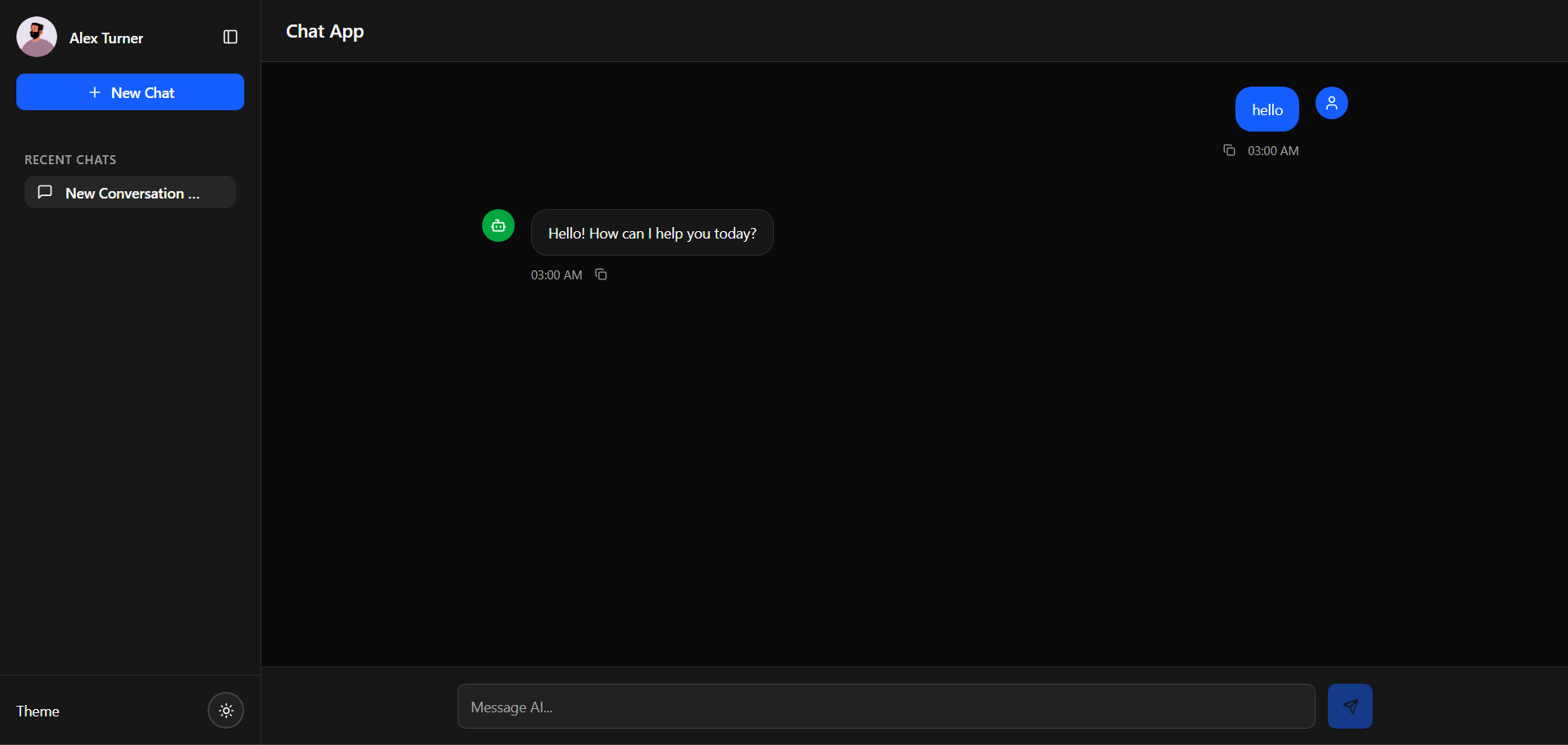 ai chat website