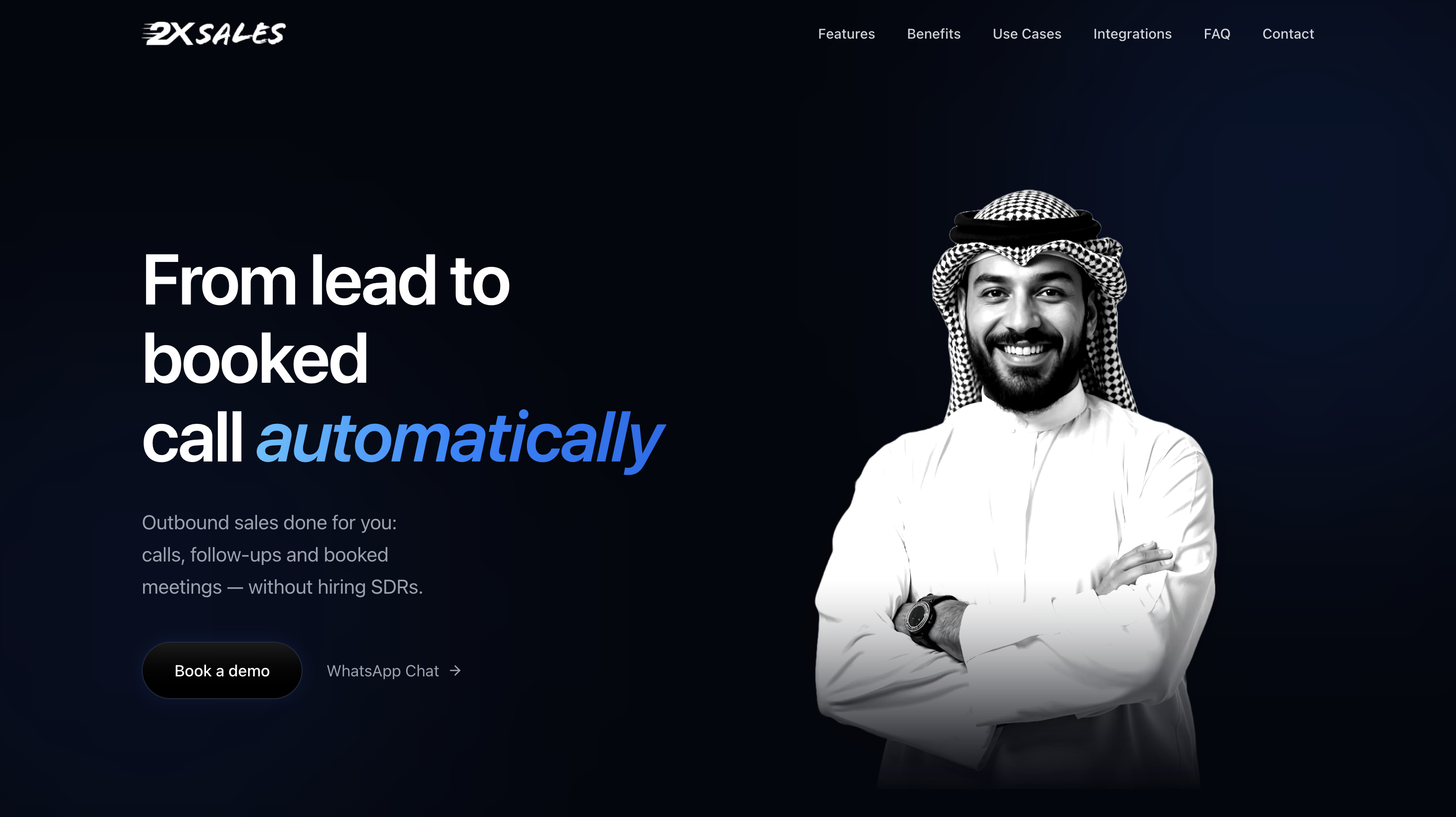 voice ai agent landing